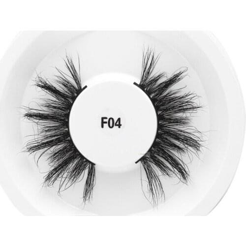 1 pair Mink hair Eyelashes Exaggerated False Eyelashes thick Fake Eye Lashes Extension accessory Makeup tools