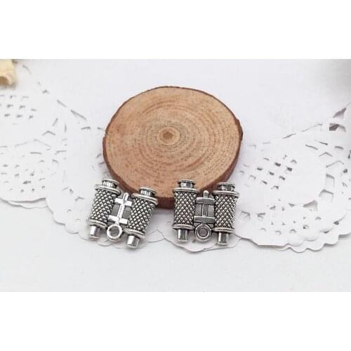 10 pcs mini 3d telescope charms Fit DIY Handmade Necklace earring Bracelet charms for Jewelry Making carft