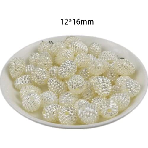 12*16mm handmade material big bayberry water drop straight hole imitation pearl clothing decoration accessories loose beads