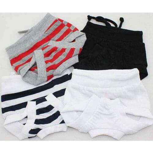 2016 new dogs cats fashion strip Physiological pants doggy Menstrual pants costume puppy Anti-harassment safety pants 1pcs