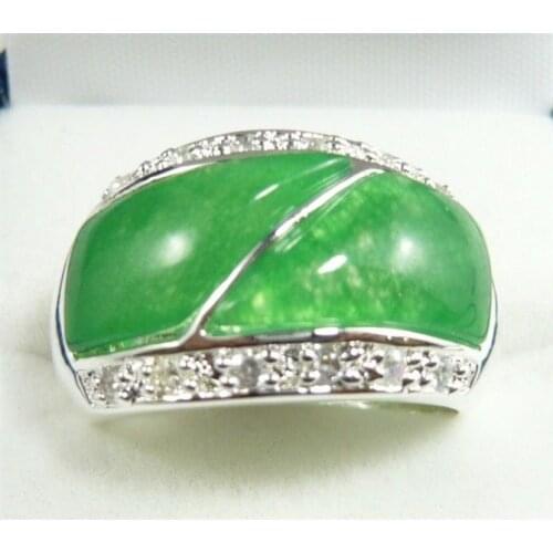 4 colors! unsex green/red stone/black STONE/stone/moonstone ring #9,10,11,12 35