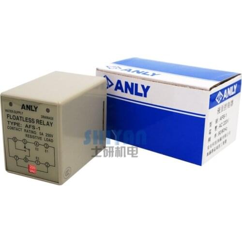 Free shipping Authentic Taiwan Anliang ANLY liquid level controller AFS-1 AC220V water level controller