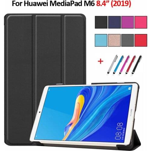 Case For Huawei Mediapad M6 8.4 inch 2019 Smart Tablet Cover Case Funda For Huawei Mediapad M6 8.4 Coque
