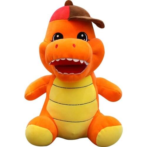 Hat dragon doll plush dinosaur toy soft toys with hat kids toy