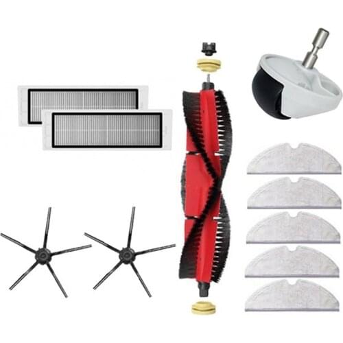 HEPA Filter Main Brush Mop Cloth Side Brush for Xiaomi Roborock S50 S51 S55 S5 Max S6 S60 Pure S6 MaxV E25 Vacuum Parts