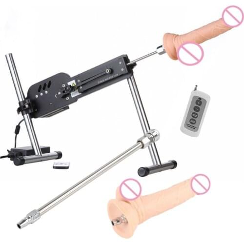Fredorch 2020 new designed 70w stong motor sex machine with dildo attachments sex toys masturbation metal love machine