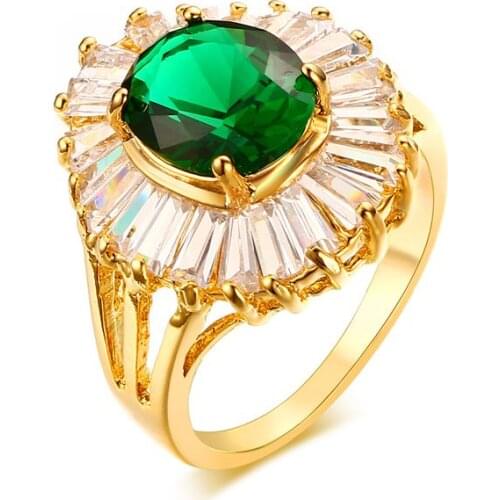 Hot Fashion Copper Plus Cubic Zircon CZ Stone Rings for women Band Party Gift bague femme Flower Shape Women Jewelry anillo