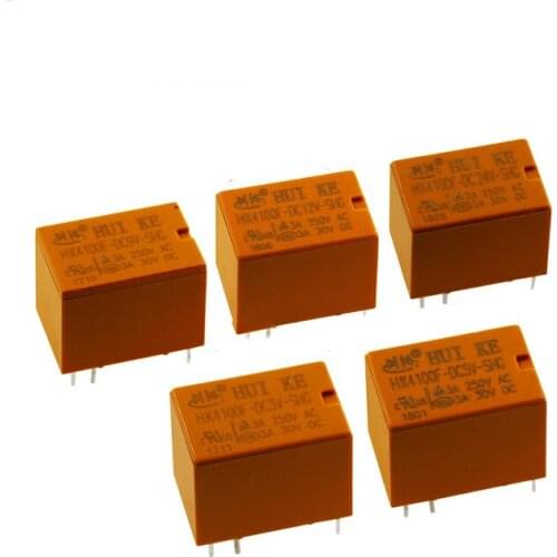 HOT NEW 12V relay HK4100F HK4100FDC3VSHG HK4100FDC5VSHG HK4100FDC9VSHG HK4100FDC12VSHG HK4100FDC24VSHG 3V 9V 12V 24V 3A 6PIN