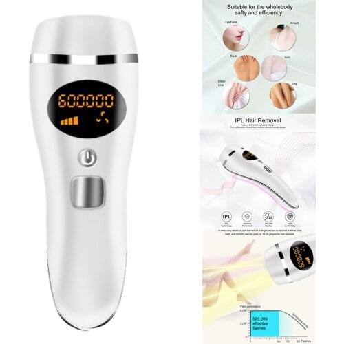 IPL Male And Female Permanent Hair Removal 999,900 Flashes Painless Hair Removal For Whole Body Use EU Plug