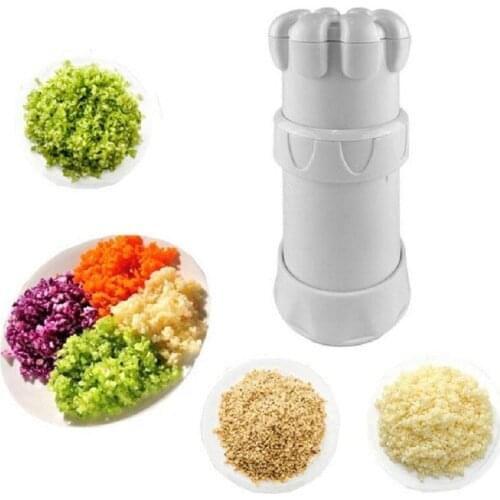 Garlic Master Press Crusher Chopper Slicer Cutter Garlic Grinding Ginger Manual Grater Kitchen Gadge