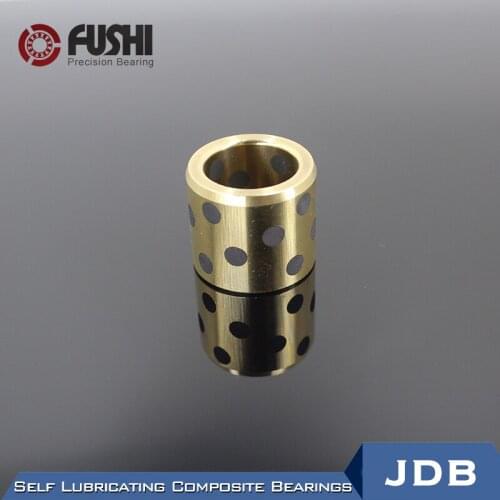 JDB Solid Lubricating Bearing Bushing JDB081130 JDB081225 JDB081230 JDB081220 ( 4 Pcs ) JDB Bearings
