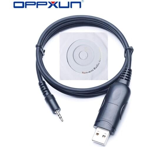 OPPXUN USB Programming Cable for Motorola GP88S GP2000 GP3688 CP040 GP3188 CP200 CP160 EP450 Walkie Talkie