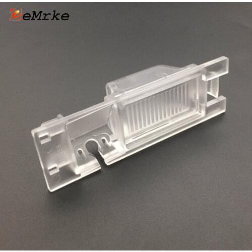 EEMRKE Car Camera Bracket License Plate Lights Housing Mount for Opel Vauxhall Insignia Sedan Hatchback 2008-2017