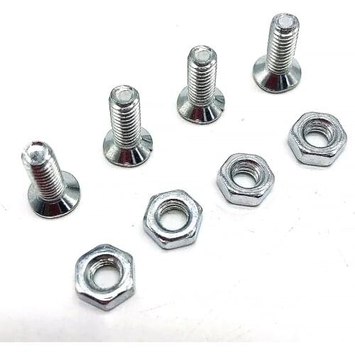 M4*10MM12MM 16MM Screw With Nut ZIPPY Joystick Fixing SANWA Arcade Accessories Assembly Game Console