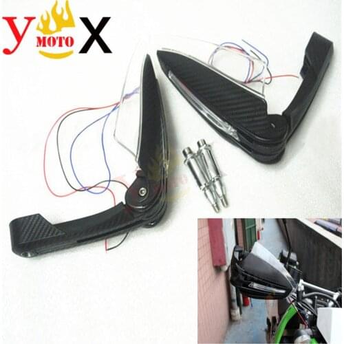 Motorcycle Modified Brush Bar Hand Guards Handguards Shells W/ Turning Light For Kawasaki Vulcan S 650 VN650 2015-2016 15 16