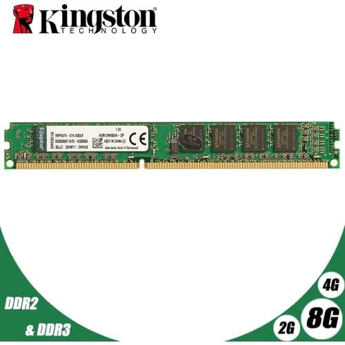 Used Kingston Desktop PC Memory RAM Memoria Module DDR2 800 667 MHz PC2 6400 8GB 4GB 2GB 1GB DDR3 1600 1333 PC3-10600 12800