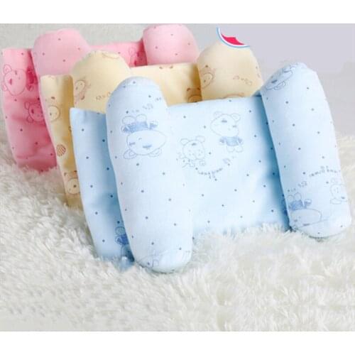 Positioner Anti Roll Pillow Comfortable Cotton Lovely Baby Toddler Safe Cartoon Sleep Head Positioner Anti-rollover