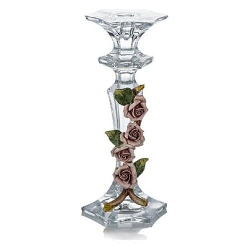 Porio Kapitemonte Crystal Star Single Candlestick 26x12
