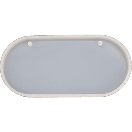 Handmade Clear Silicone Indicator Signs Welcomes Card Epoxy Resin Mold DIY Door Number Plate Resin Mold Art Crafts Tools