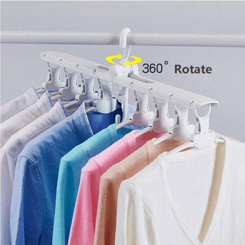 Collapsible Hanger Clothes Hanger Non-slip Clothes Suit Dress Blouse Pants Shirt Rack Organizer