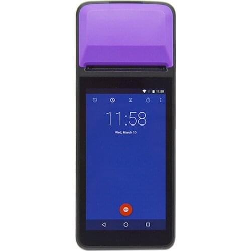 Android Smart POS Terminal,with 5MP Camera GPS, 3G + Wifi+Bluetooth 58mm printer (R330C)