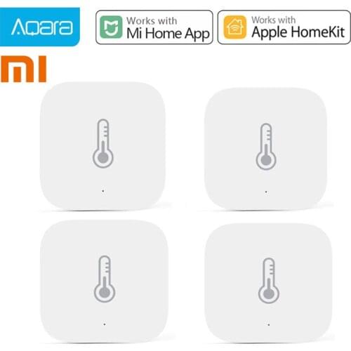 Xiaomi Mi Aqara Temperature Smart Air Pressure Humidity Environment Sensor Remote Control Zigbee Work Gateway Hub Homekit APP