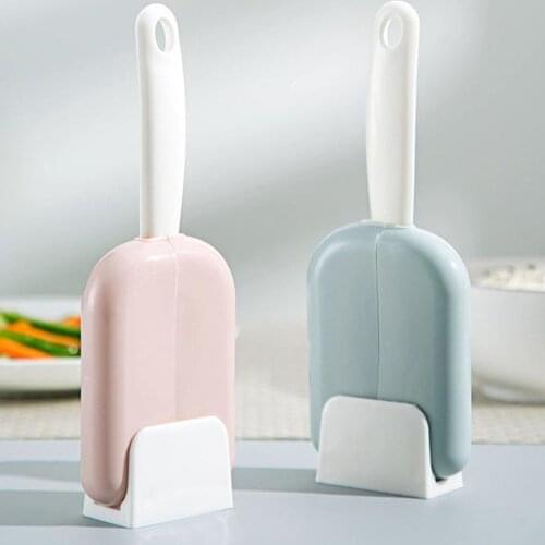 Vertical Rice Spoon With Lid Automatic Open And Close Holder For Rice Spoon Rice Shovel Kitchen Tools