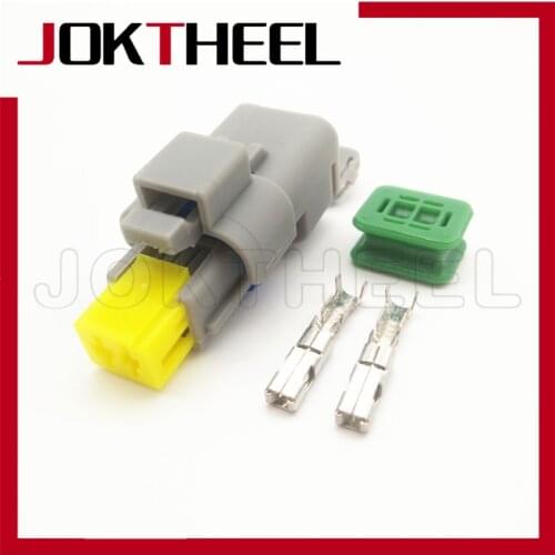 1-30 sets gray FCI 2pin 1.5mm female waterproof connector Water temp sensor headlight fo steering light plug for Peugeot Citroen