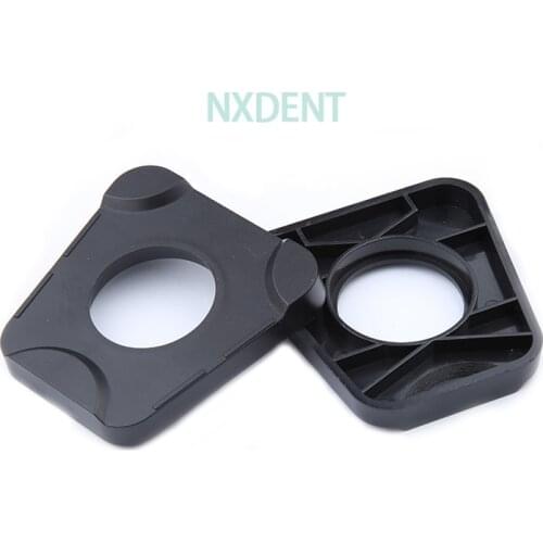 10pcs Dental Articulator Bite Model Laboratory Plastic Material Dental Experiment Material Above for Aman