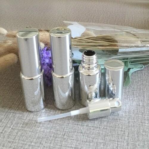 15ml glass silver plated refillable empty atomiser spray perfume bottle,perfume container,perfume cosmetic packing 50pcs/lot