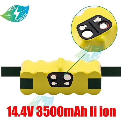 Upgrade Power 3500mAh 14.4v Replacement Battery Extended-for iRobot Roomba 500 600 700 800 Series Vacuum Cleaner 785 530 560 650
