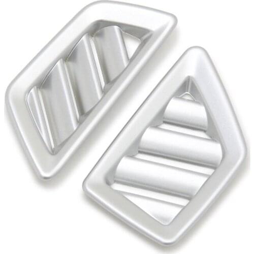 Car Interior ABS Matte Air Condition Vent Outlet Cover Decal Fit For Peugeot 3008 GT 2017 2018 Car-Styling Accessories Decorate