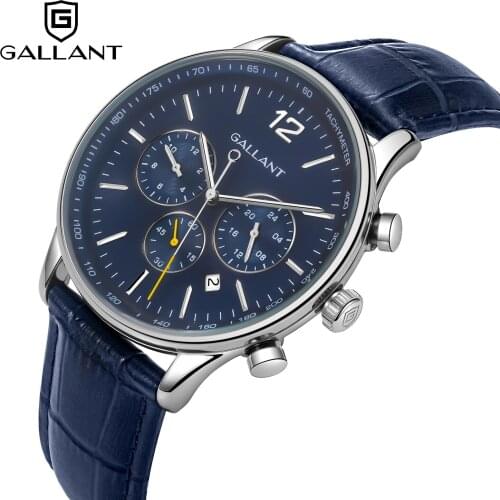 Mens Watch Quartz Wrist Watch for Men with Dual Time Leather Strap Date Calendar Waterproof Luxury Watch for Men