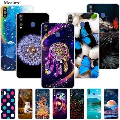 For Samsung Galaxy M30 Case Luxury Silicone TPU Soft Cover Phone Case For Samsung M31 Coque M32 Shockproof Cute Bumper Funda
