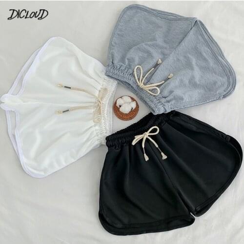 Женские шорты с высокой талией DICLOUD China At AliExpress