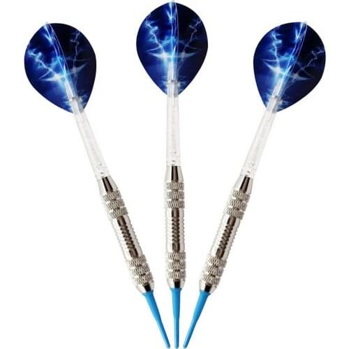 FOHOZ 3pcs/1Set Professional Soft Dart With Soft Tip Indoor Sport Darts Needle Fitness Suite 18g