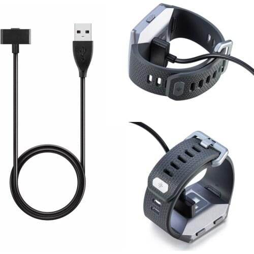 For Fitbit ionic USB Charging Cable Fast Charger Cable Cord Replacement Watch Charger For Fitbit ionic Power Cable Accessories