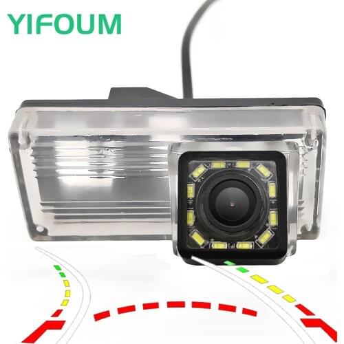 YIFOUM Dynamic Trajectory Tracks Car Rear View Camera For Toyota Land Cruiser 100 200 Prado SUV Reiz Mark X/Lexus LX470 GX470