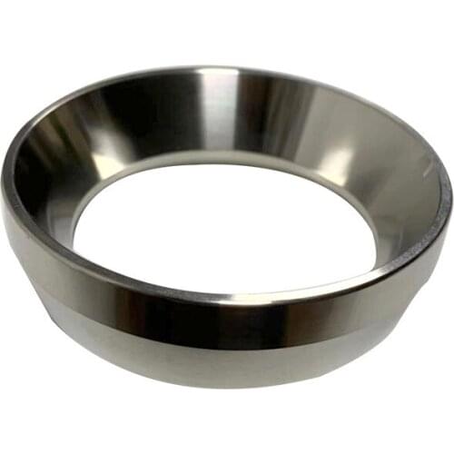 Stainless steel powder receiver coffee anti-flying powder ring coffee grinder coffee powder receiving ring