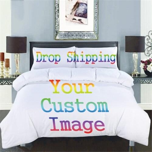3D Printing Custom Bedding Set Microfiber US Twin Queen King Size Duvet Cover Sets Home Textiles