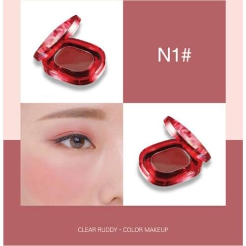 3 Colors Matte Velvet Blush Pallete Pink Portable Natural Face Lip Pigment Long Lasting Cheek Blusher Makeup Contour Gift TSLM1