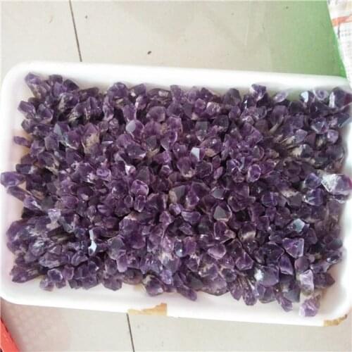 Natural amethyst crystal bullet quartz point wand for sale