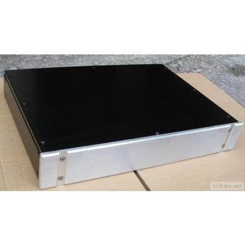 Size W430 H70 L308 Full Aluminum Chassis Amplifier Case Preamp Enclosure DAC Box DAC WAV