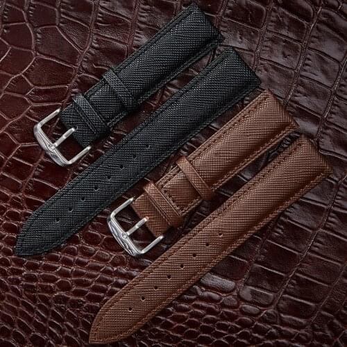 Watch Band Leather straps Watchbands 18mm 20mm 22mm watch accessories Suitable for galaxy watch gear s3 for Huawei Replacement