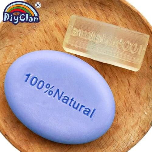 Handmade Resin Soap Stamp Mold 100% Natural Diy Patterns Organic Glass Soap Chapter Acrylic Chapters Z0079NT