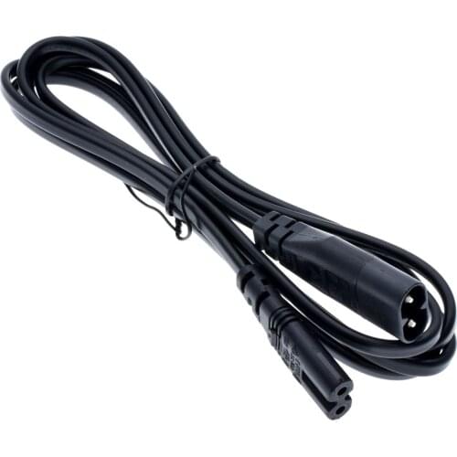 IEC 320 C7 to C8 extension cords,C8 male to C7 female power Cable,Extended the C7 Power cord,0.75mm wire gauge,1.8M/6ft