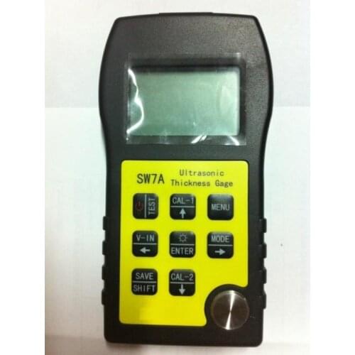 Ultrasonic Thickness Gauge High Accuracy Through Coating Gauge Through Paint Coating 3-50MM Thickness instrument w/Software