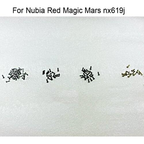 2PCS For Nubia Red Magic Mars NX619J Buttom Dock Screws Housing Screw nail tack For Nubia Red Magic Mars NX609J Mobile Phones
