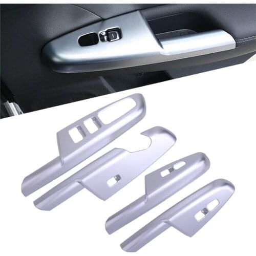 1 Set Window Lift Switch Panel Cover Trim Protector Fit For Kia Sportage DX 2017-2020 LHD