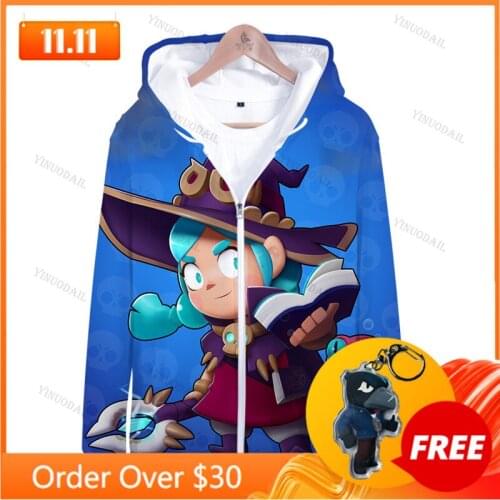 Star, Kids Leon Tops Men 2021 Boys Girls Browlings Crow Shoot Game 3D Print Hoodie Sweatshirt Clothing Harajuku Hoodies